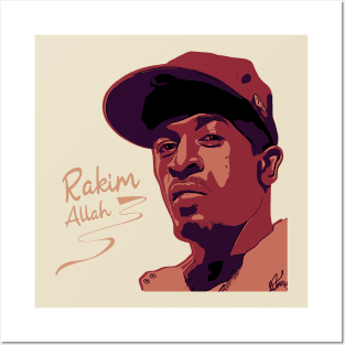 Rakim Allah | Retro Style Posters and Art